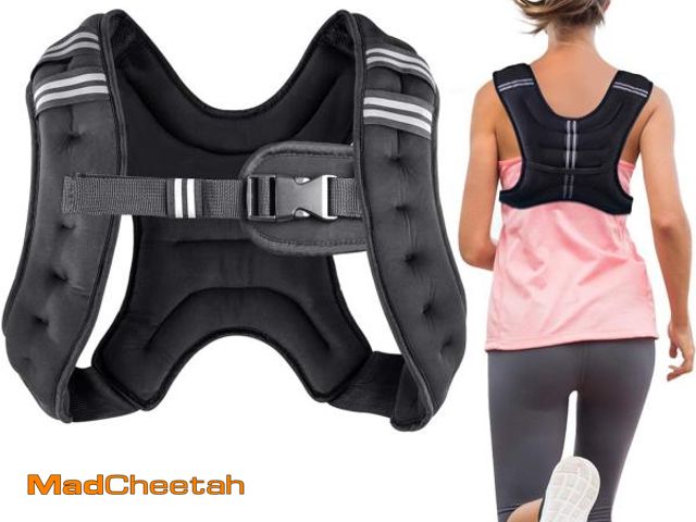 Lot 74-12327211 - Henkelion Weighted Vest Weight Vest for Men Women Kids Weights Included, Body Weight Vests Adjustabl...