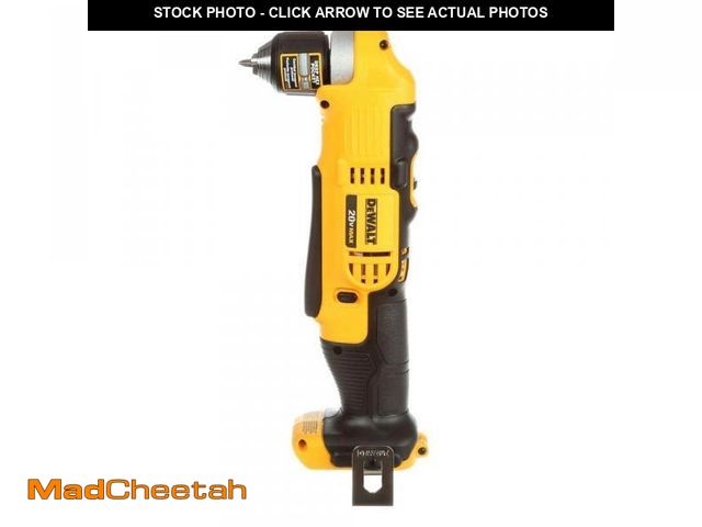 Lot 74-12510962 - DEWALT 20V MAX Cordless 3/8 in. Right Angle Drill/Driver (Tool Only) - UNUSED