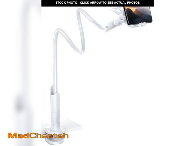 Lot 74-12309085 - Lamicall Phone Holder, Gooseneck Mount, Compatible with 4-7'' Smartphones and Desktops, Adjustable A...