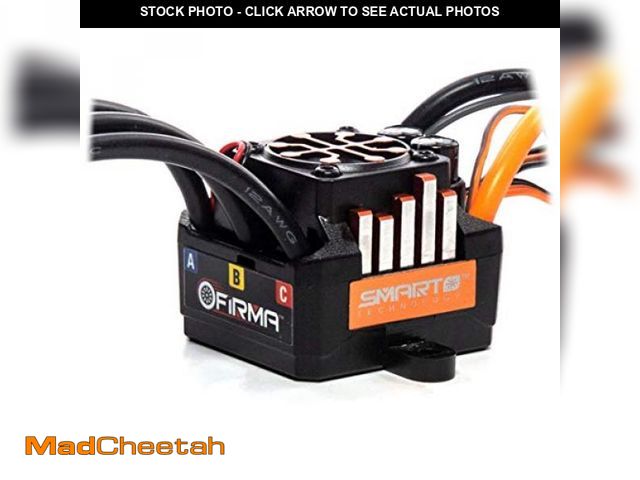 Lot 74-7828531 - Spektrum Firma 120A Brushless Smart ESC, 4S, SPMXSE1120, Black - UNUSED