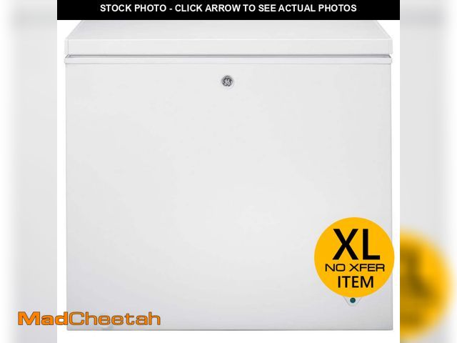 Lot 74-12783043 - 7 cu. ft. Manual Defrost Chest Freezer in White Garage Ready - UNUSED