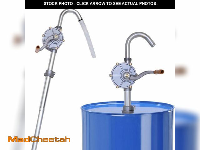 Lot 74-14211006 - LYCARESUN 15 to 55 Gallon Drum Pump, Upgraded All-Aluminum Oil Transfer Barrel Pump, Hand Fuel Pumps...