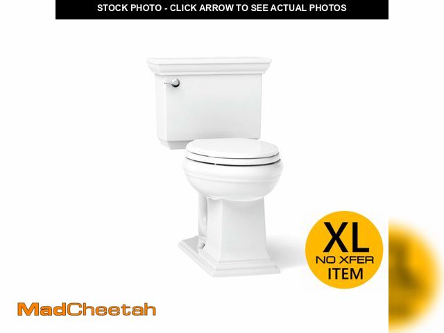 Lot 74-12571313 - (SET OF 2) Memoirs Stately Continuousclean St Two-Piece Elongated Toilet, 1.28 Gpf - UNUSED