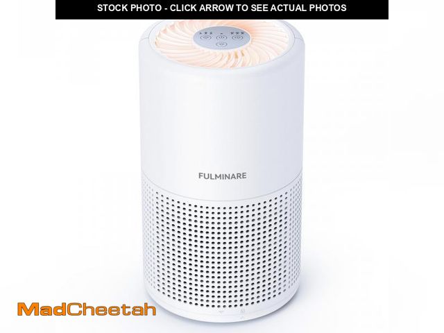 Lot 74-11546043 - Air Purifiers for Bedroom, FULMINARE H13 True HEPA Air Filter, Quiet Air Cleaner With Night Light,Po...