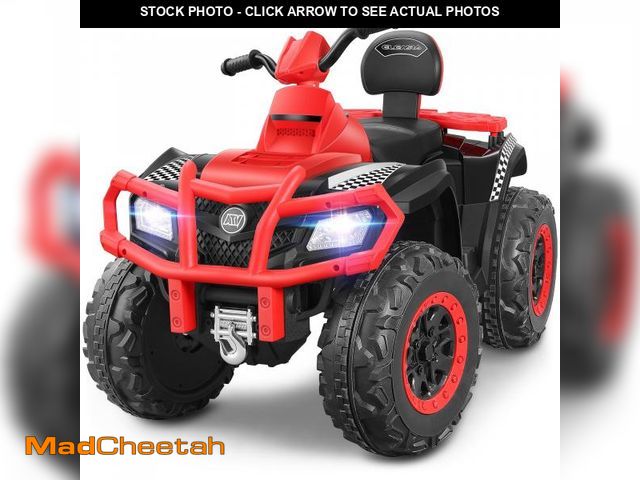 Lot 74-12391793 - ELEMARA 24V 2 Seater Ride On ATV for Big Kids,Electric 4 Wheeler Kid Quad,Kids ATV Ride on 4 Wheeler...