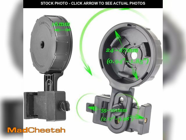 Lot 74-12436650 - Gosky Telescope Phone Adapter Quick Aligned Cell Phone Digiscoping Adaptor Mount - Compatible with S...