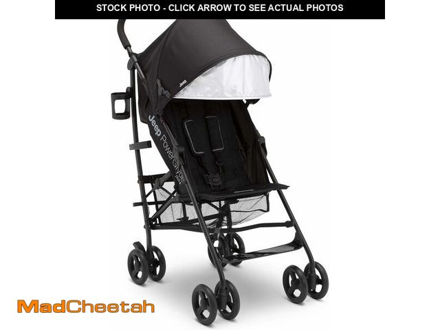 Lot 74-13042183 - Jeep PowerGlyde Plus Stroller by Delta Children Lightweight Travel Stroller with Smoothest Ride, Alu...