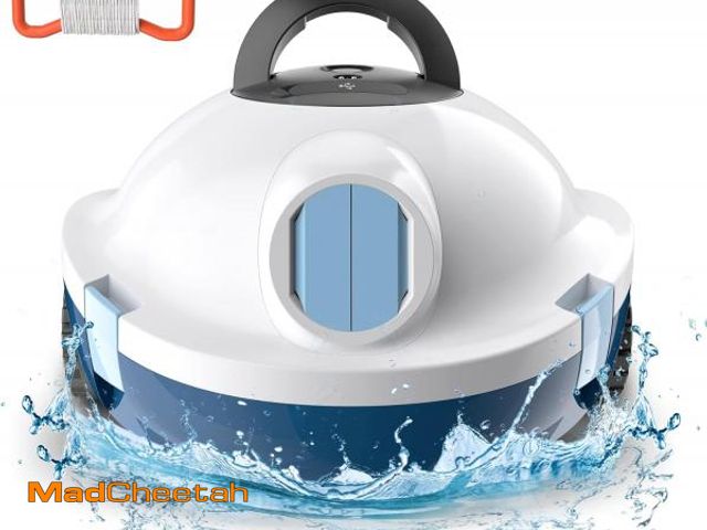 Lot 74-12330191 - *SEE DETAILS* OUCAXIA Y10 Cordless Robotic Pool Cleaner Automatic Vacuum - 90 Mins Runtime, Powerful...