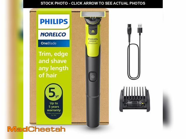 Lot 74-13572741 - Norelco Philips OneBlade 360 with Connectivity Hybrid Face, Electric Beard Trimmer and Shaver, with ...