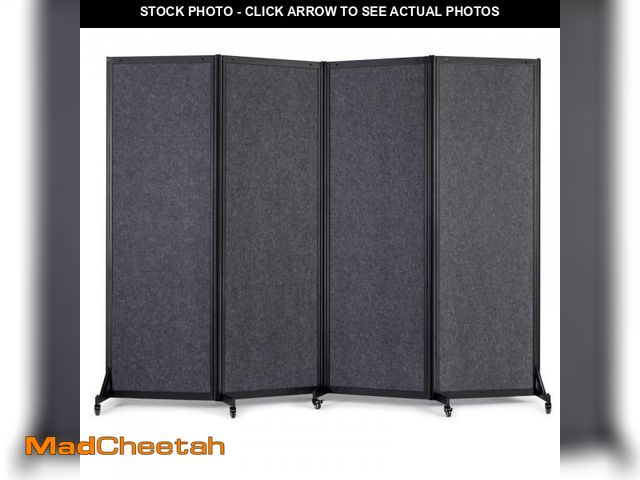 Lot 74-12106125 - Strongbird Room Partition,Office Divider,Portable Commercial Screen Dividers,Privacy Partition Separ...