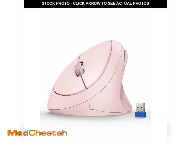 Lot 74-14481517 - TECKNET Ergonomic Mouse, 4800 DPI Wireless Vertical Mouse, 5 Adjustable DPI Levels, 6 Buttons, 2.4G ...