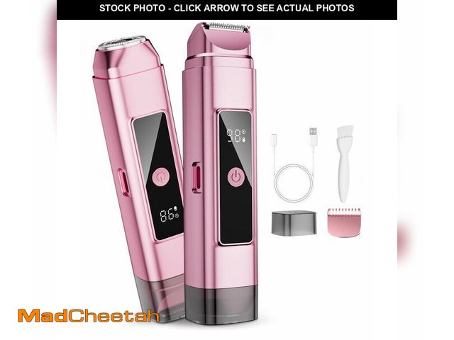 Lot 74-13242262 - Dynooper Bikini Trimmer for Women Electric Razors, Electric Razor 2 in 1 Shaver Pubic Hair, LED Disp...