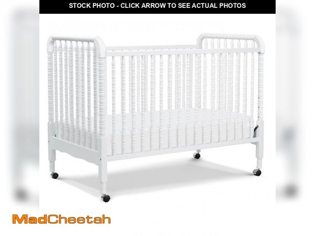 Lot 74-12135105 - (CRIB ONLY) DaVinci Jenny Lind 3-in-1 Convertible Baby Crib - GREENGUARD Gold Certified Portable Cri...