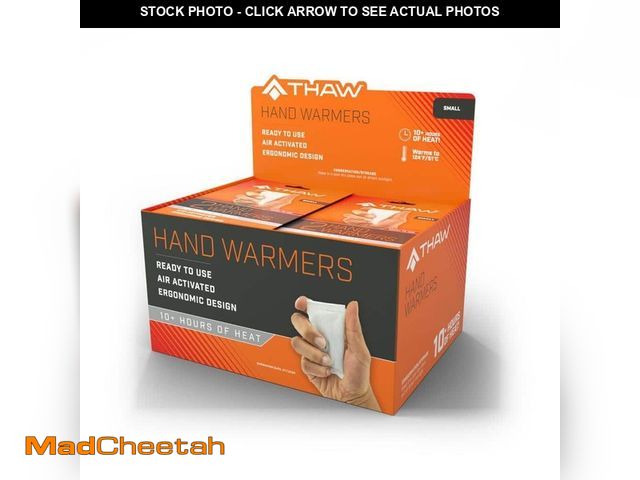 Lot 74-13129730 - THAW Disposable Hand Warmers, 40 Pack! - UNUSED