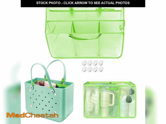 Lot 74-14387073 - XYFuuee Beach Bag Organizer Inserts for Original Large Bogg Bag Accessories with 8 Removable Metal F...