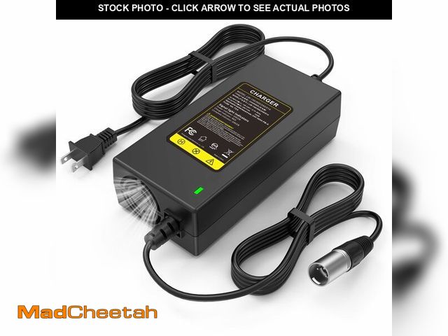 Lot 74-13539273 - 24V 5A 3-Pin Male XLR Connector Battery Charger for Lakematic, Pride Mobility, Jazzy Power Chair, Dr...