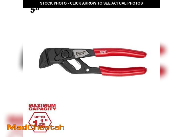 Lot 74-13785493 - Milwaukee 5 in. Straight Jaw Pliers Wrench - UNUSED