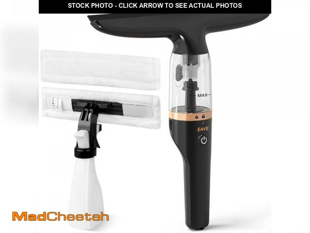 Lot 74-12441509 - Rechargeable Window Vac, Electric Window Vacuum Squeegee, with 11 in. Squeegee Blade, Cordless Windo...