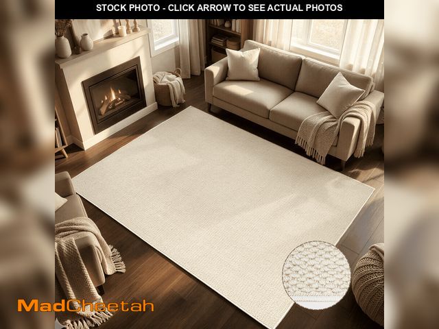 Lot 74-14586104 - WANLISELL 5' x 7' Area Rug, Machine Washable Rugs for Living Room, Indoor Modern Soft Carpet for Din...