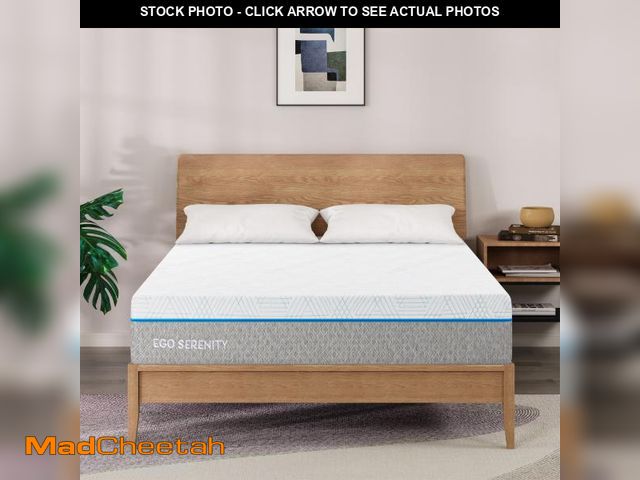 Lot 74-12196391 - MLILY Full Mattress, Gel Memory Foam 10" Mattress in a Box, Ego Serenity - UNUSED