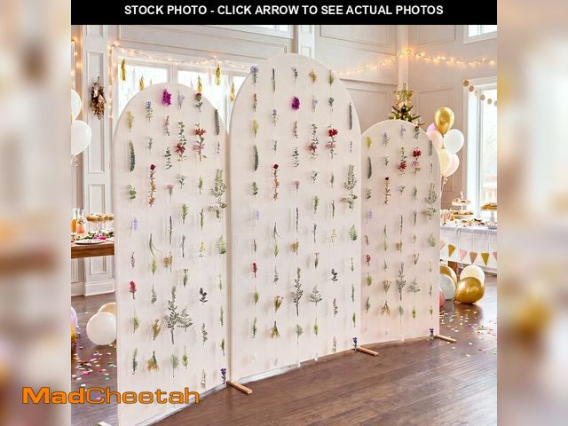 Lot 74-14215425 - XunYee 6 Pcs 35.4 ft Flower Garlands Artificial Wildflower Vines Floral Hanging Backdrop Fake Flower...