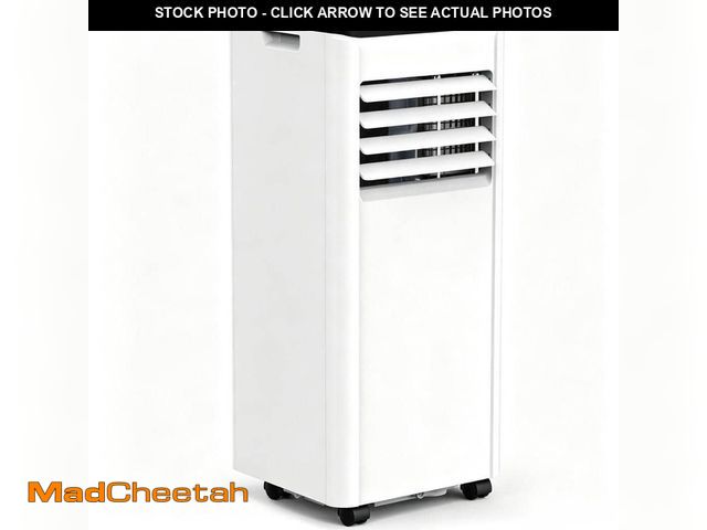 Lot 74-14560409 - COWSAR 10,000 BTU (6,000 BTU DOE) 115-Volt Quiet 56dB Portable Air Conditioner w/Dehumidifier, Remot...