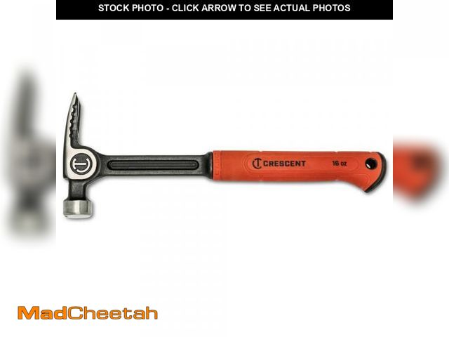 Lot 74-12390044 - Crescent 16 oz. Steel General Purpose Hammer - USED