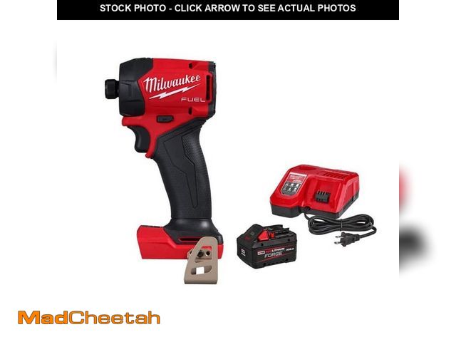 Lot 74-14411027 - (MISSING BATTERY) Milwaukee M18 FUEL SURGE 18V Lith-Ion Brushless Cordless 1/4 in. Hex Impact Driver...