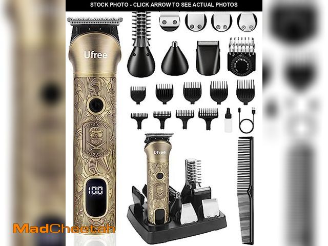 Lot 74-12332969 - *SEE DETAILS* Ufree Beard Trimmer for Men, Electric Razor Shaver, Cordless Hair Clipper Shaving Kit ...