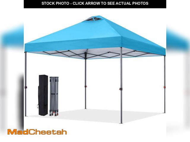 Lot 74-13776054 - ABCCANOPY 10 ft x 10 ft Easy Pop up Outdoor Portable Instant One Push Function Canopy Tent with Air ...