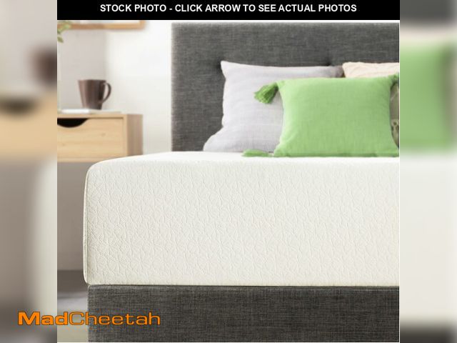 Lot 74-13790683 - Best Price Mattress 10 Inch Full Mattress Bed-In-A-Box, Green Tea Memory Foam, White - UNUSED