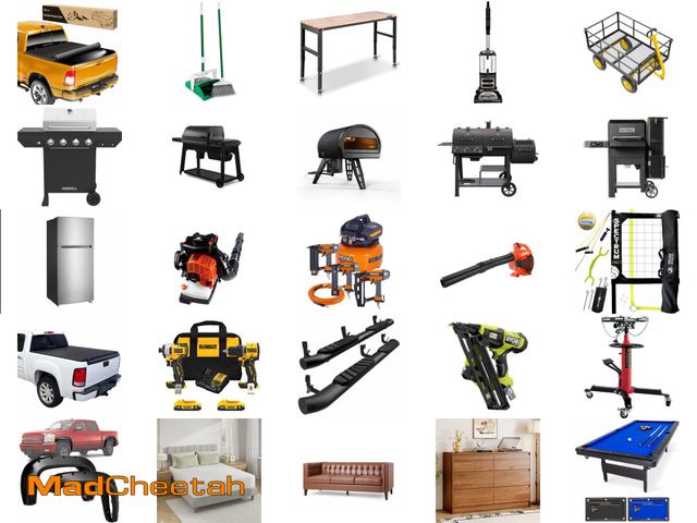 MadCheetah Sturgis - Overstock, Returns - Baby, Home, Tools & Home Improvement, Furniture, Health & Beauty, Electronics, Kitchen, Computers, Toys, Sports and More! - October 30, 2025