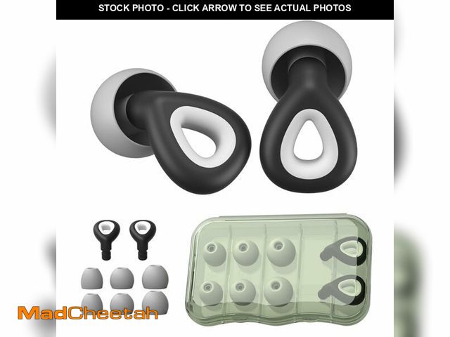 Lot 74-12435050 - Dersoud Ear Plugs for Sleeping Noise Cancelling,Soft Silicone Reusable Ear Plugs for Noise Reduction...