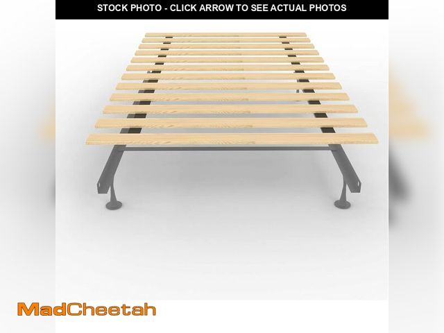 Lot 74-14305620 - Greaton, 0.68-Inch Horizontal Wooden Bunkie Board/Bed Slats, Twin XL, Beige - UNUSED