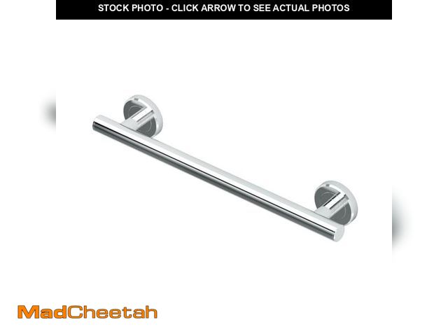 Lot 74-11550322 - Gatco 883 Latitude II 12" Fashion Residential Grip Bar, Chrome - UNUSED
