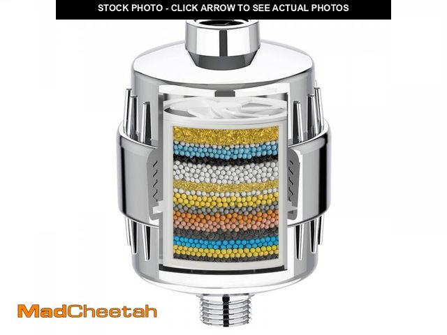 Lot 74-11559339 - Yodel Shower Head Filter with Vitamin C to Repair Damaged Hair,Skin and Nails, Prevent Scale Buildup...