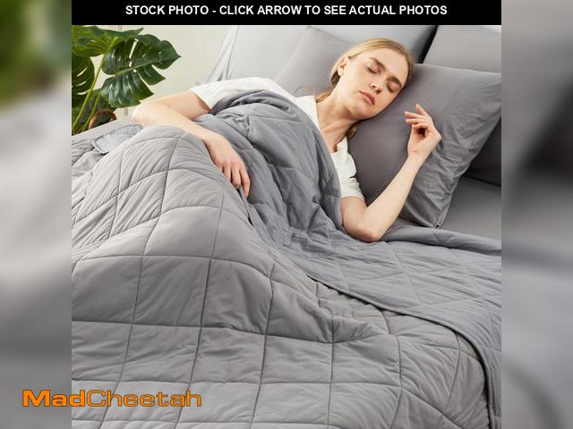 Lot 74-12214645 - Cozy Bliss Cooling Throw Blanket for Hot Sleepers, Q-Max 0.4 Cooling Comfort 50x70, Cold Blankets fo...