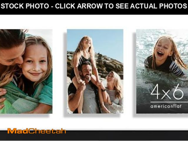 Lot 74-12509904 - Americanflat 4x6 Collage Picture Frame with Shatter-Resistant Glass - Fits Three 4x6 Photos or use a...