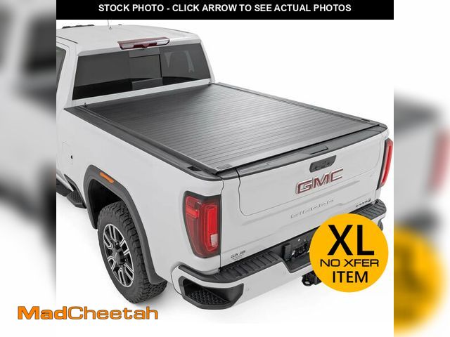 Lot 74-12629135 - Rough Country Hard Roll-Up Tonneau Cover for Chevy Silverado &amp; GMC Sierra 2500HD/3500HD (2020-20...