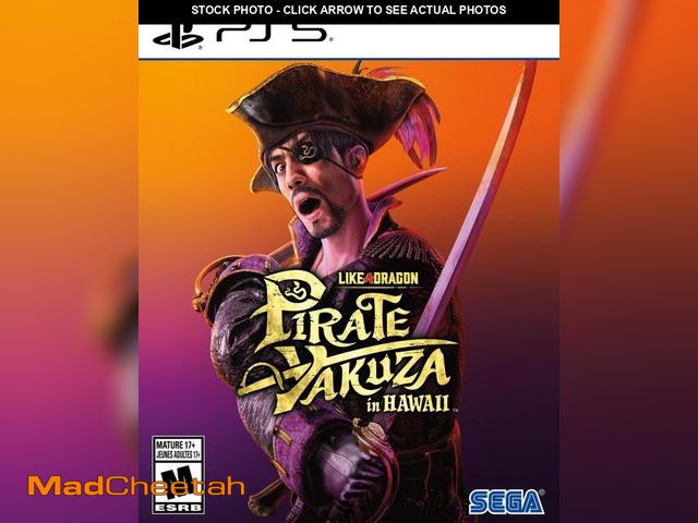 Lot 74-11552799 - Like a Dragon: Pirate Yakuza in Hawaii: Standard Edition - PlayStation 5 - USED