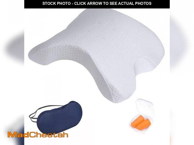 Lot 74-12303128 - ALEVMOOM Cuddle Pillow for Couples Memory Foam Neck Cervical Pillow Cuddling Pillow Arch Tunnel Shap...