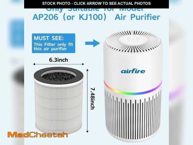 Lot 74-12157601 - Replacement H13 HEPA Air Purifier Filter for AP206 &amp; KJ100 Air Purifier , Original - UNUSED