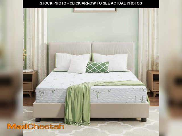 Lot 74-13743944 - Arctus Queen Mattress, 8 inch Memory Foam Mattress in a box, Medium - UNUSED