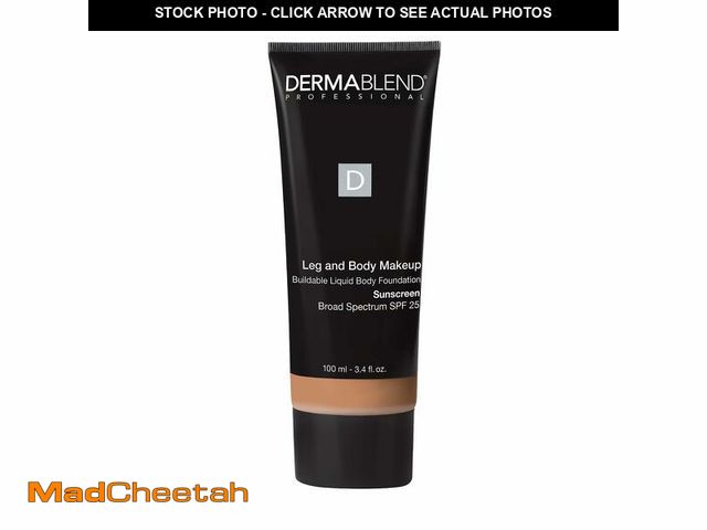 Lot 74-14207867 - Dermablend Leg and Body Makeup Foundation with SPF 25, 35C Light Beige, 3.4 Fl. Oz. - USED