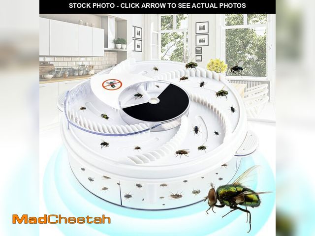 Lot 74-14301431 - Qualirey Electric Fly Trap Fly Bug Catcher Pest Device Gnat Flying Insect Trap Automatic Indoor Pest...