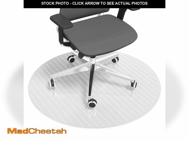 Lot 74-13067253 - Office Chair Mat for Carpets,35x35 inch,Computer Desk Mat for Carpeted Floors,Quality Floor Mats for...