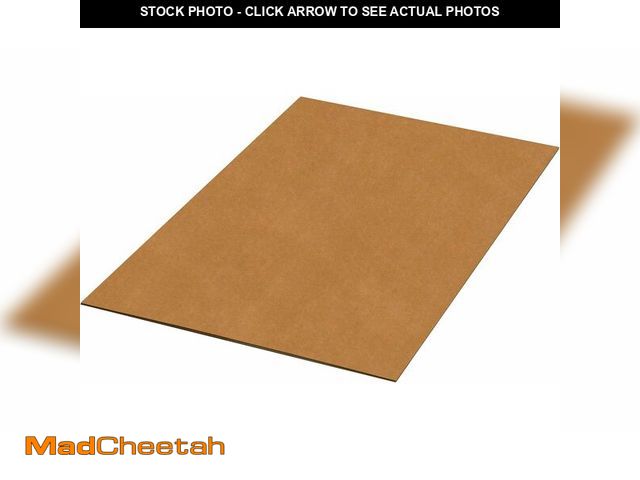 Lot 74-12695830 - Partners Brand Double Wall Corrugated Cardboard Sheets, 36" x 36", Kraft (Pack of 5) - UNUSED