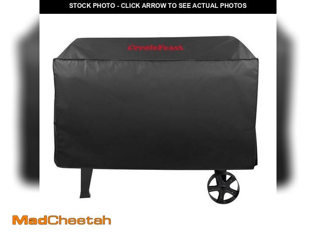 Lot 74-12746488 - CreoleFeast 58 in. Premium Oxford Grill Cover, Waterproof, Heavy-Duty for All-Year Weather Protectio...