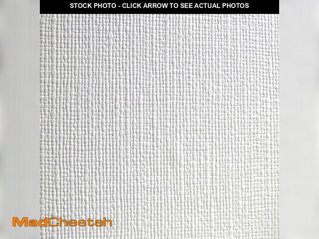 Lot 74-12164644 - Brewster Home Fashions 437-RD336 Brooke Anaglytpa Original Wallpaper, Paintable,White - UNUSED