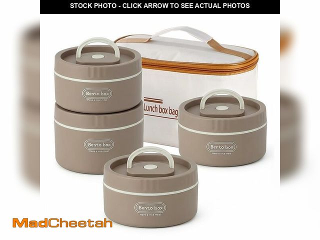 Lot 74-14151711 - Plieren Vacuum Stainless Steel Leak Proof |Insulated Bento Box Portable with Insulated Lunch Bag|Sta...